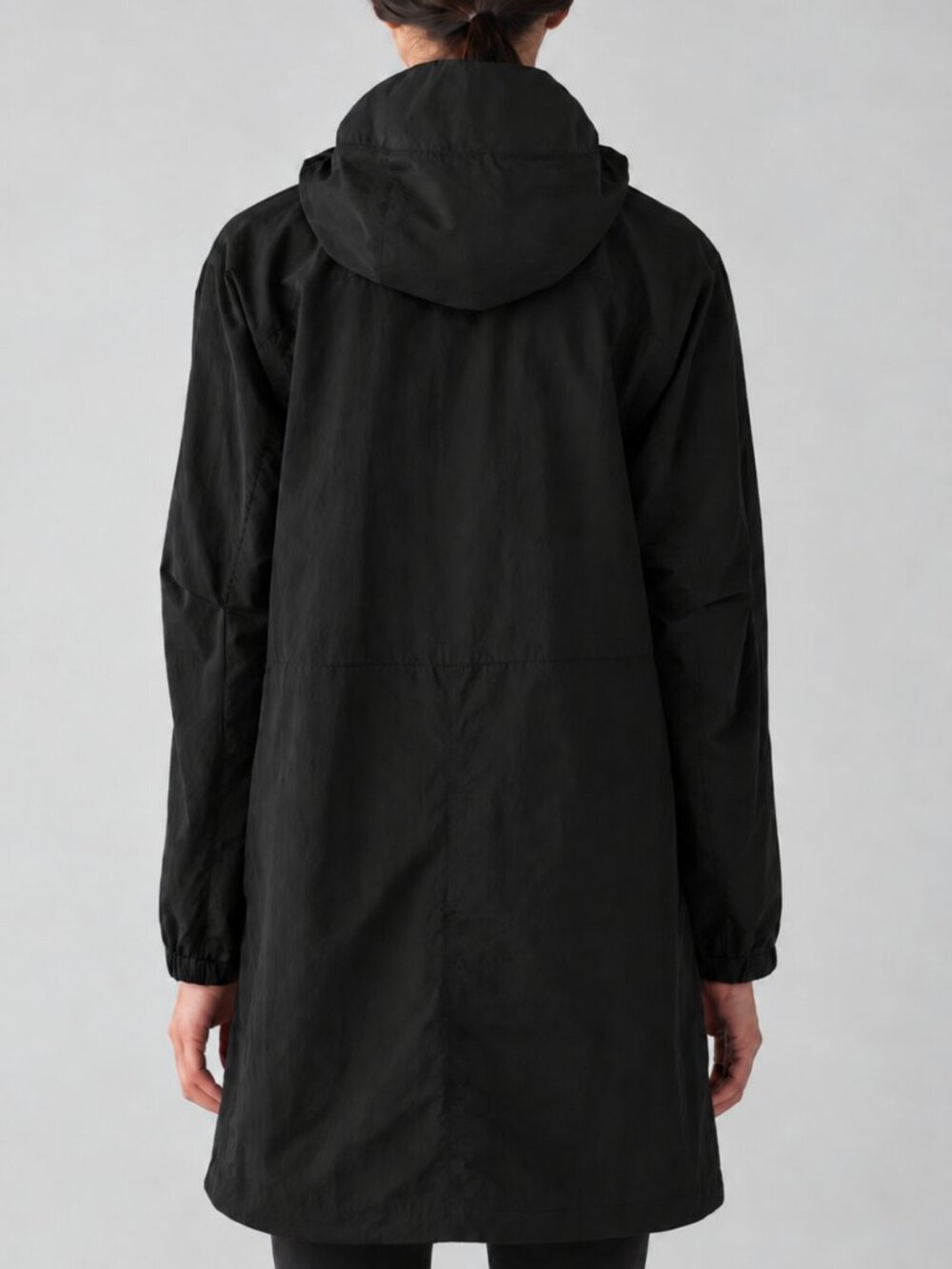 Lululemon Easy As Jacket Black Hooded Full Zip Size 8 - Picture 3 of 9